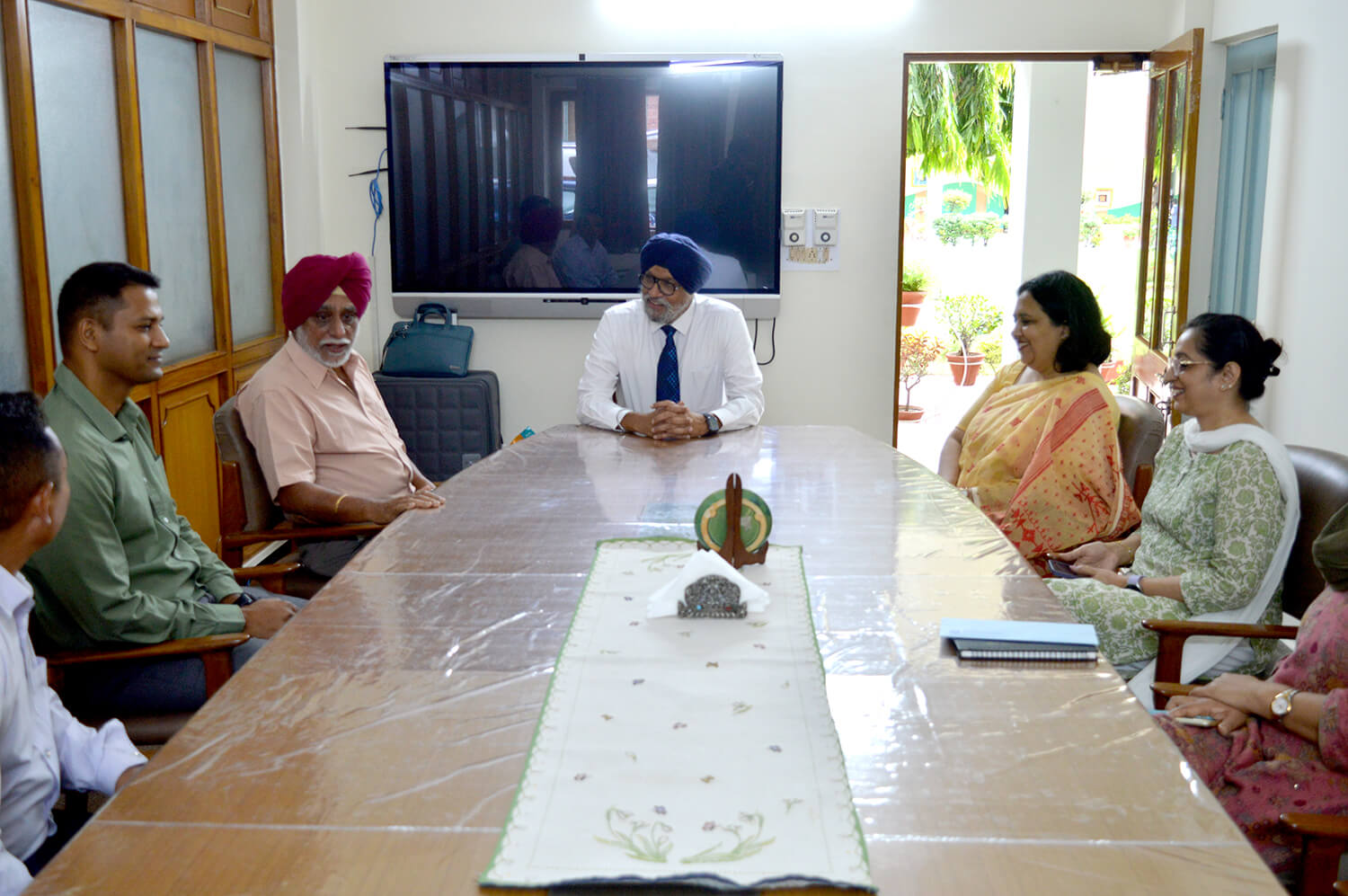 Interaction with Lt. Gen. K. J. Singh