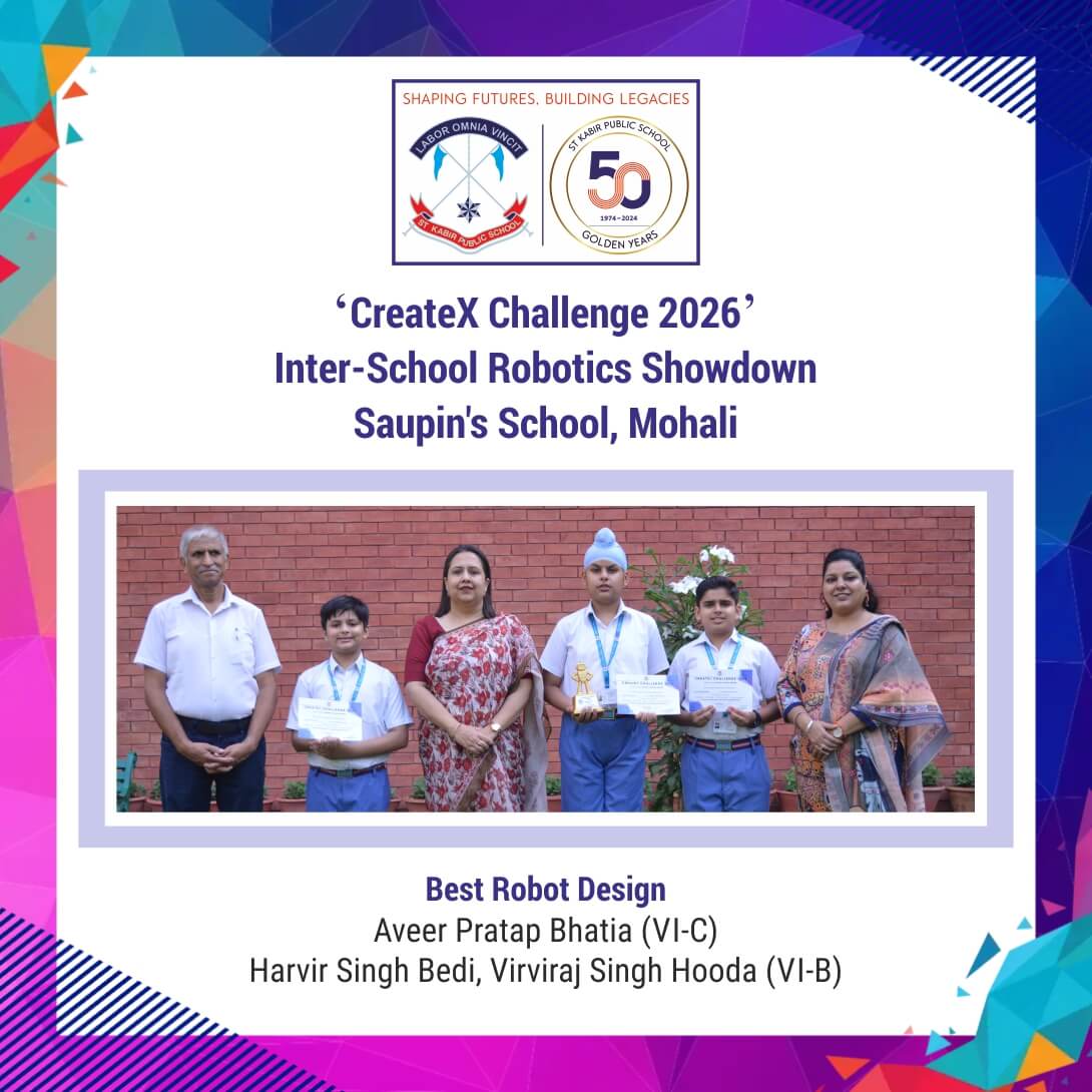 CreateX Challenge 2026 Inter School Robotics Showdown