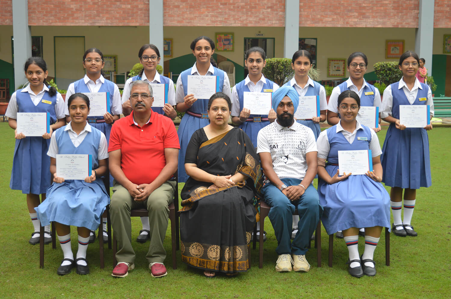 Inter House Kho-Kho (U-14 & 17) Girls Classes VIII-X