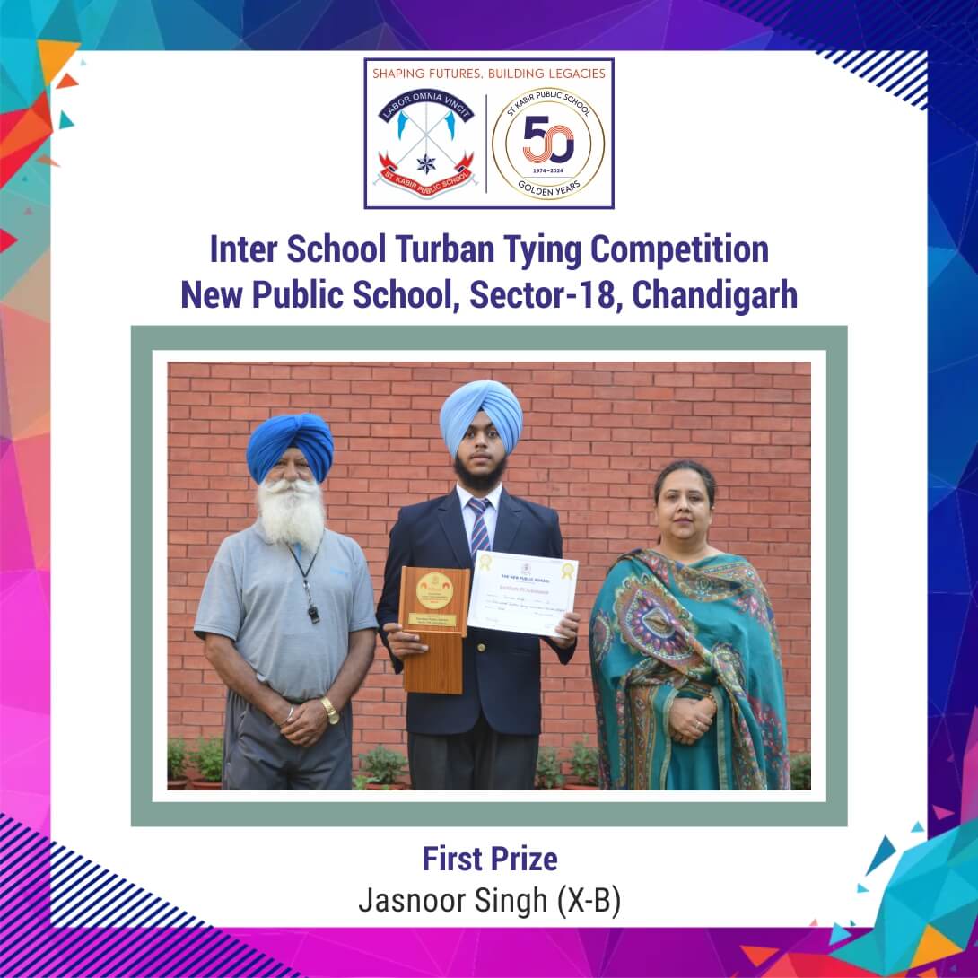 INTER SCHOOL TURBAN TYING COMPETITION