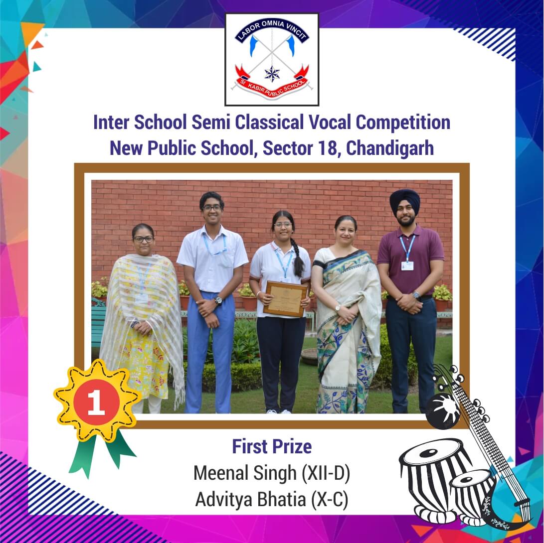 Inter School Semi Classical Vocal Competition