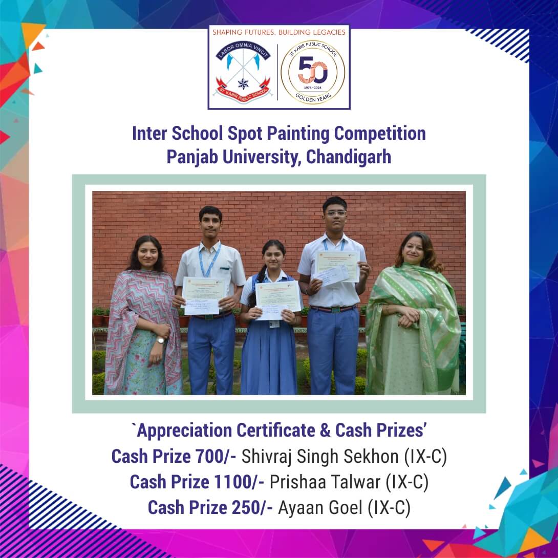 Inter School Spot Painting Competition