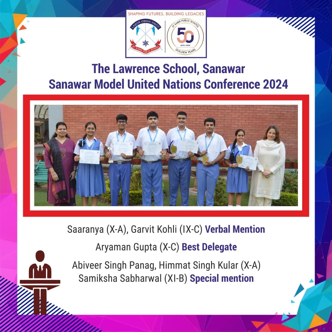 Lawrence School Sanawar MUN 2024_