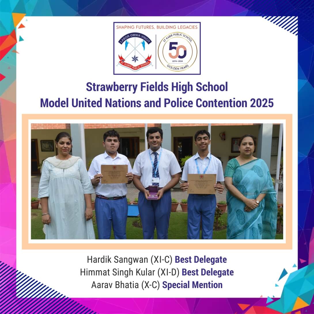 Strawberry Fields High School Model United Nations and Police Contention 2025