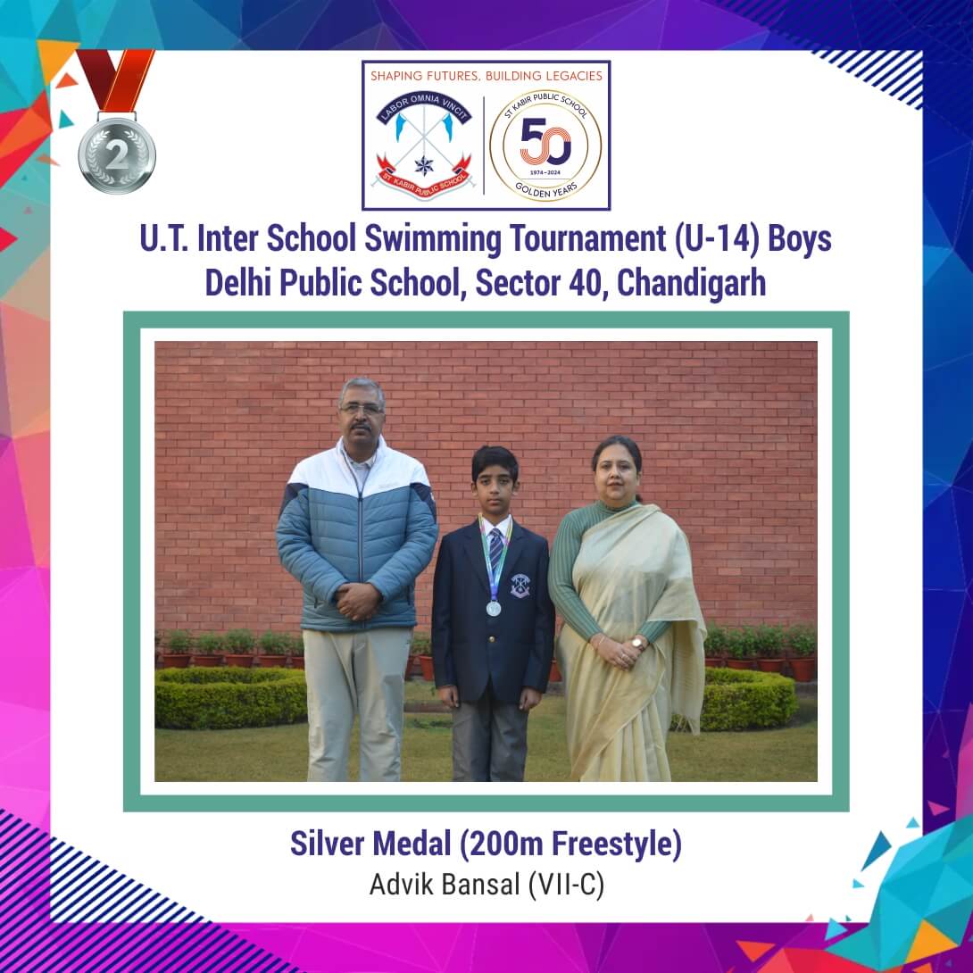 U.T. Inter School Swimming Tournament (U-14) Boys