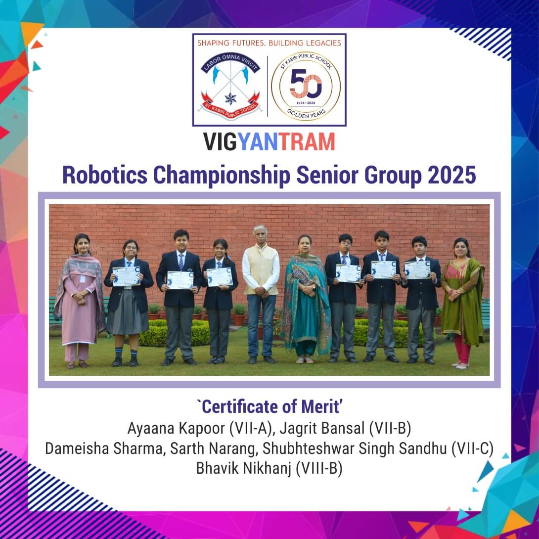 VIGYANTRAM-Robotics Championship Senior Group 2025