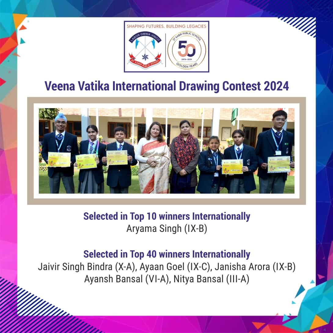 Veena Vatika International Drawing Contest 2024