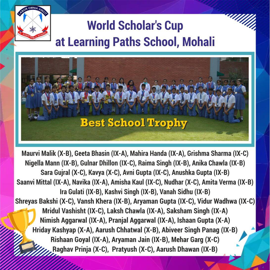 World Scholar 's Cup Post